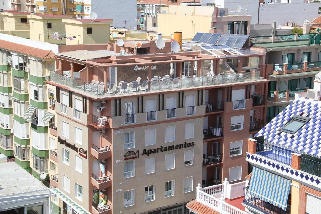 Apartamentos Guerrero Torre Del Mar Buitenkant foto